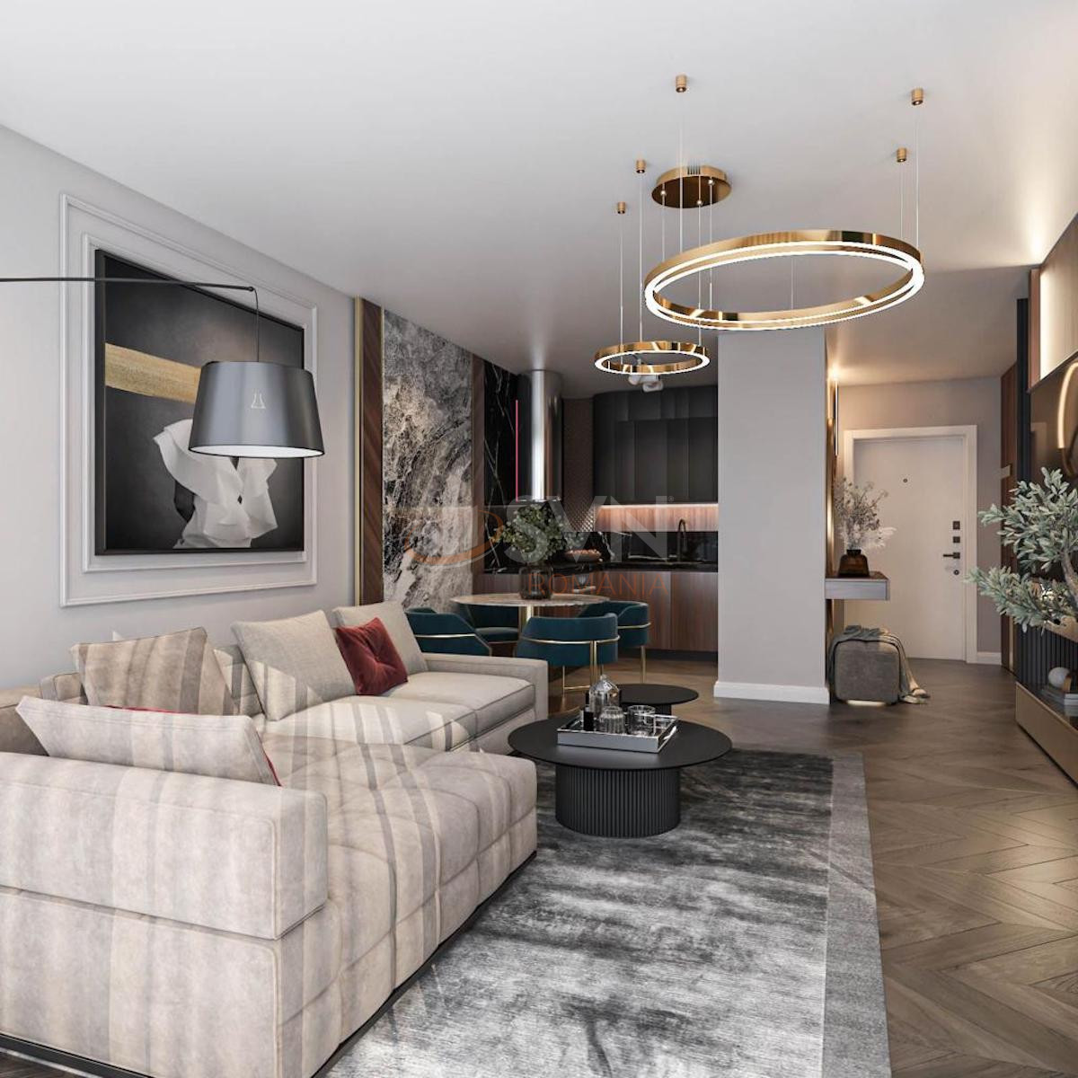 Apartament, 2 camere Bucuresti/Barbu Vacarescu