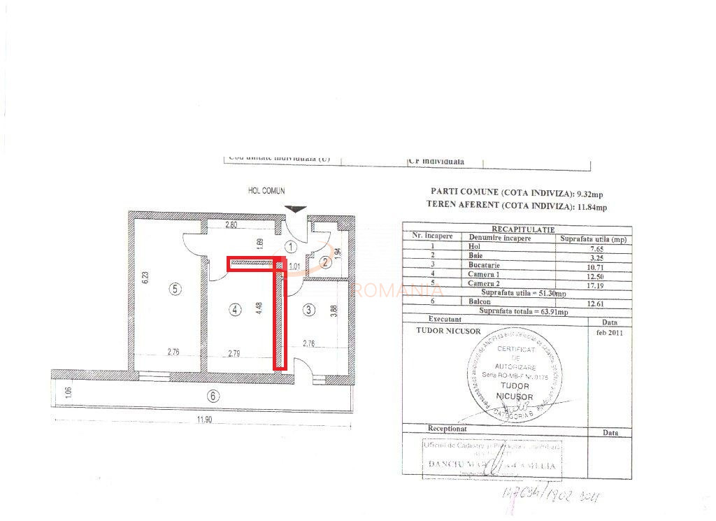 Apartament, 2 camere Bucuresti/Aviatiei