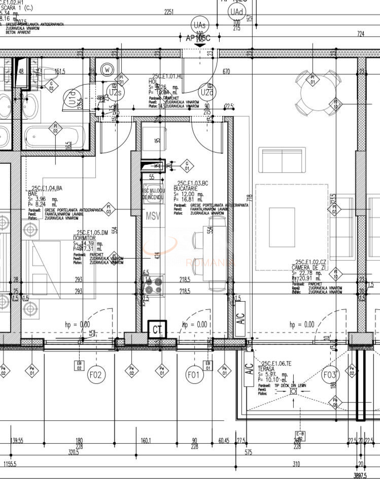 Apartament, 2 camere Bucuresti/Baneasa