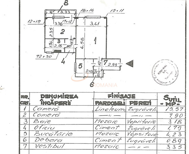 Apartament, 2 camere Bucuresti/Victoriei