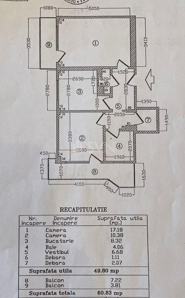 Apartament, 2 camere Bucuresti/Turda