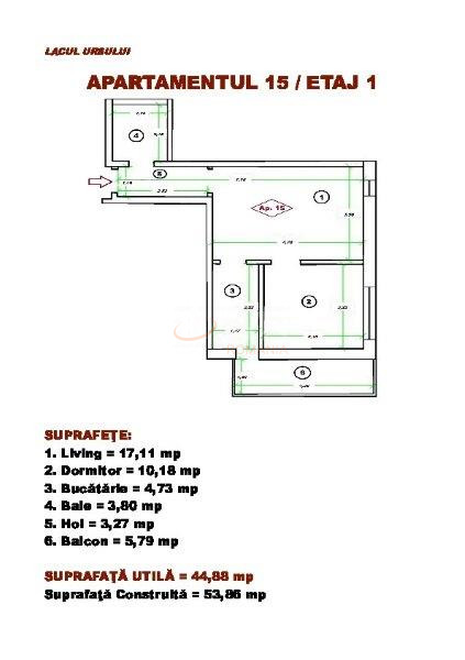 Apartament, 2 camere Bucuresti/Giulesti