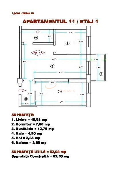 Apartament, 2 camere Bucuresti/Giulesti