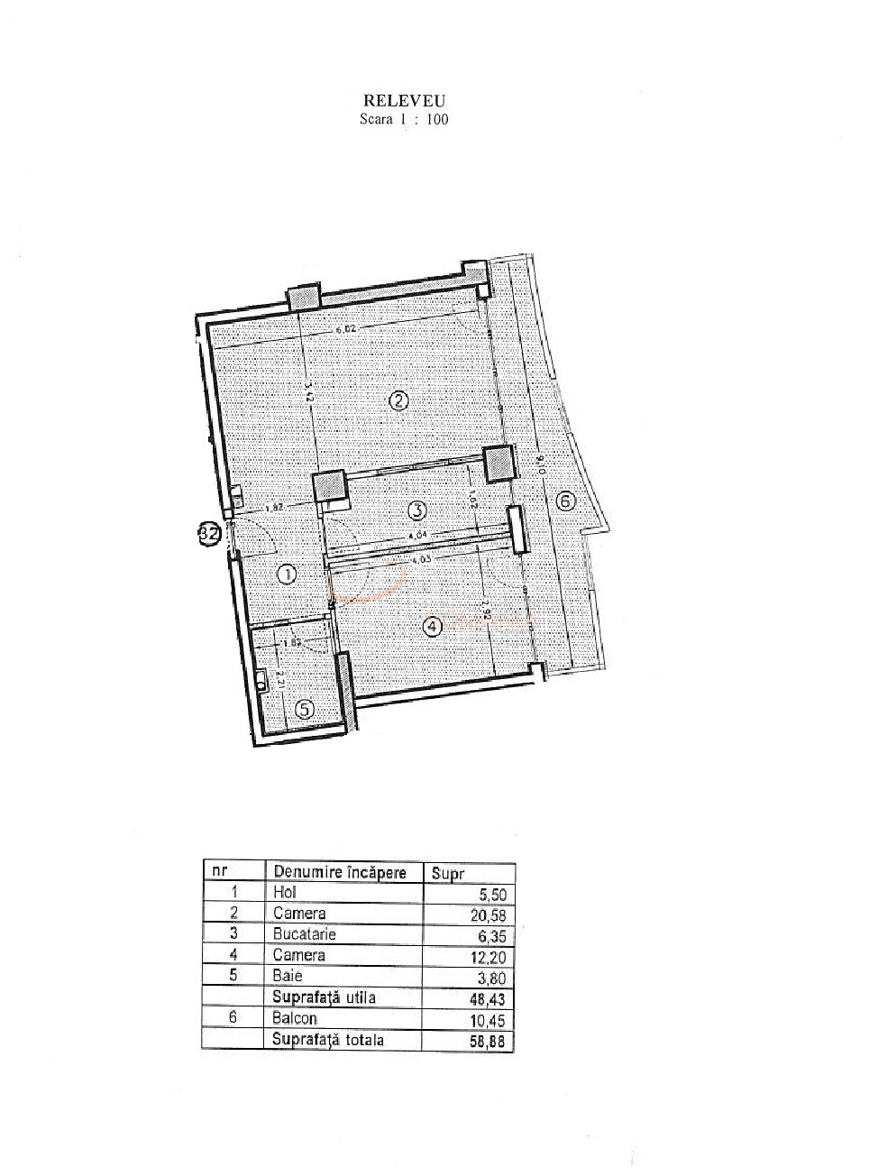 Apartament, 2 camere Bucuresti/Obor