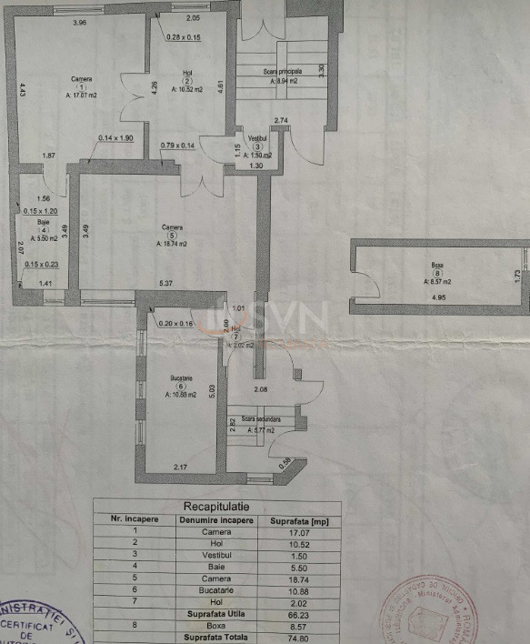 Apartament, 2 camere Bucuresti/Calea Calarasilor