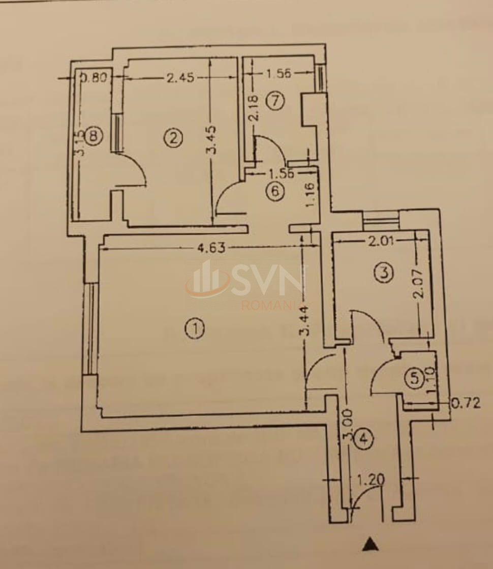 Apartament, 2 camere Bucuresti/Victoriei