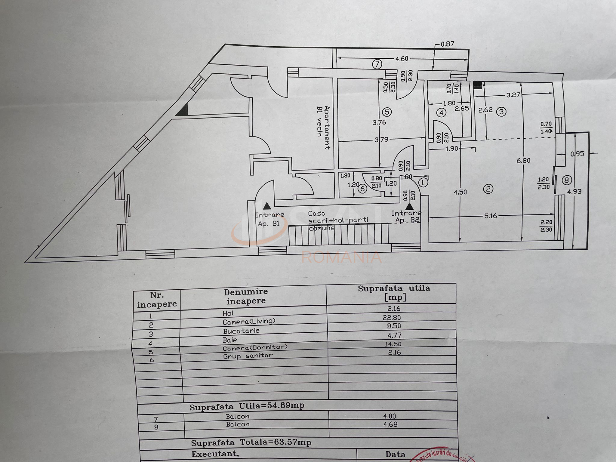 Apartament, 2 camere Bucuresti/Drumul Taberei