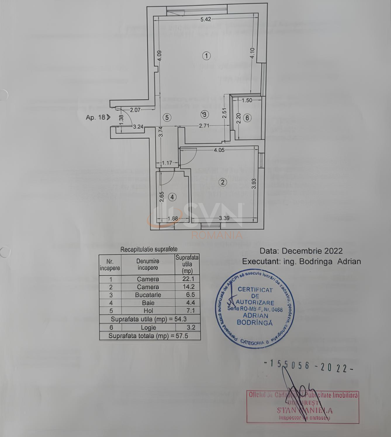 Apartament, 2 camere Bucuresti/Aviatiei