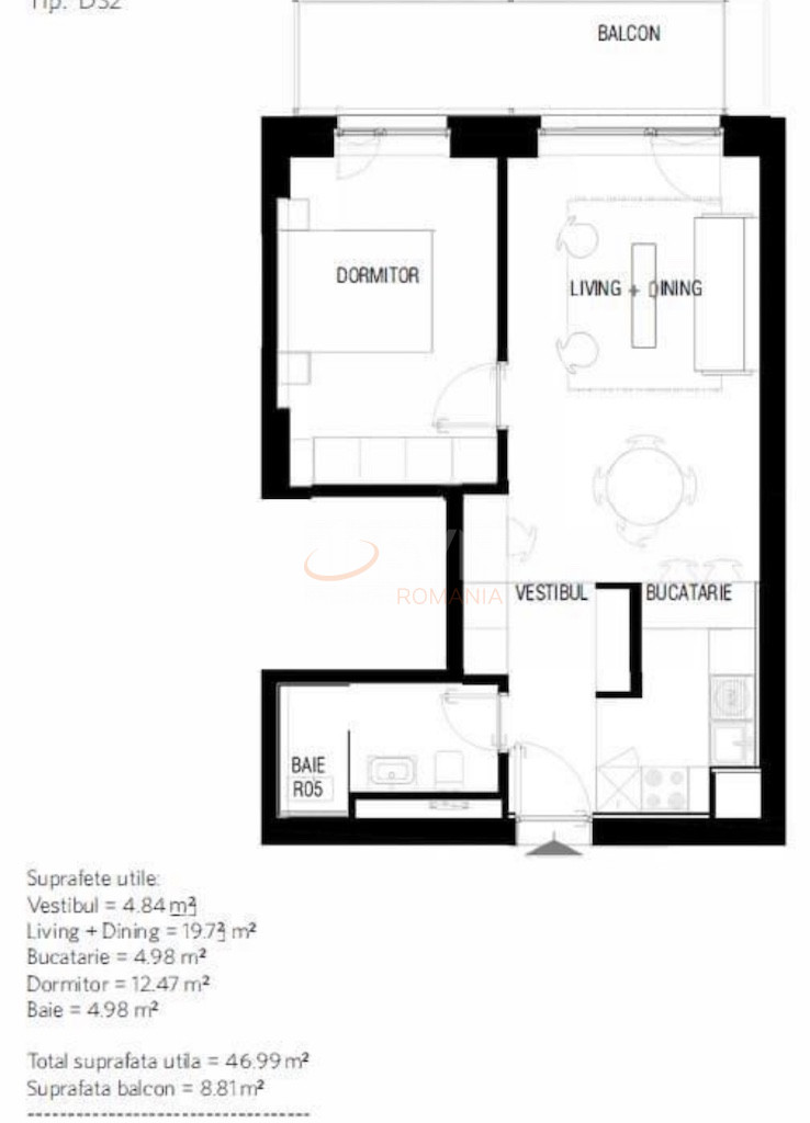 Apartament, 2 camere Bucuresti/Jiului