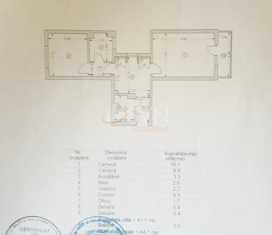 Apartament, 2 camere Bucuresti/Gorjului