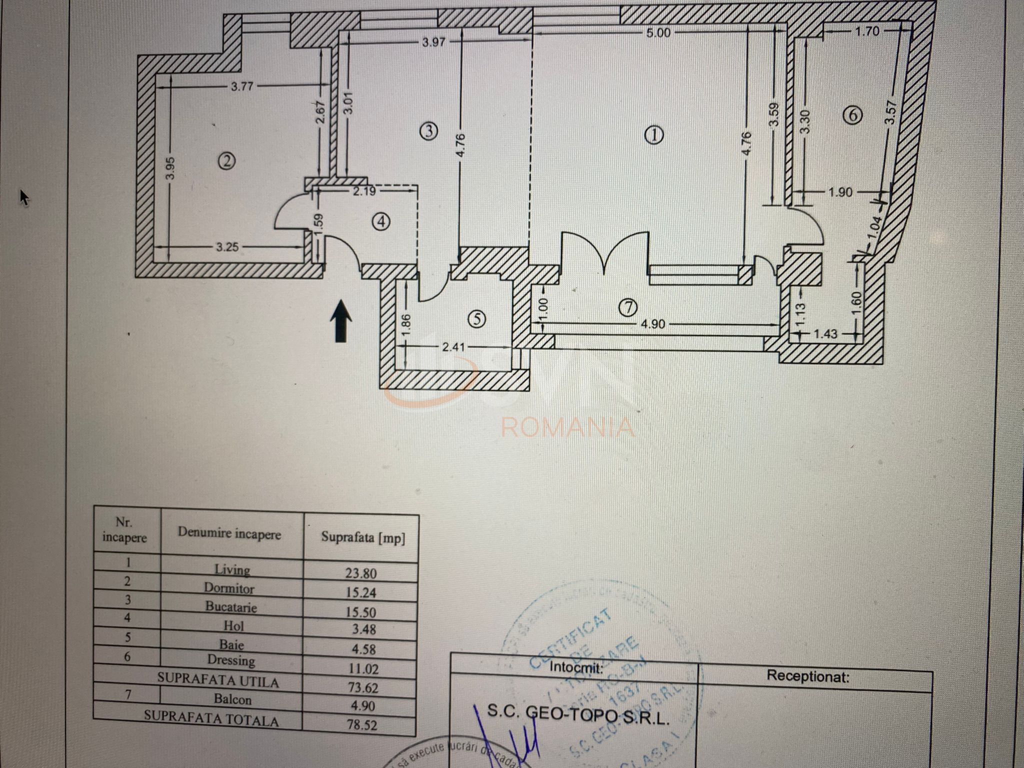 Apartament, 2 camere Bucuresti/Floreasca