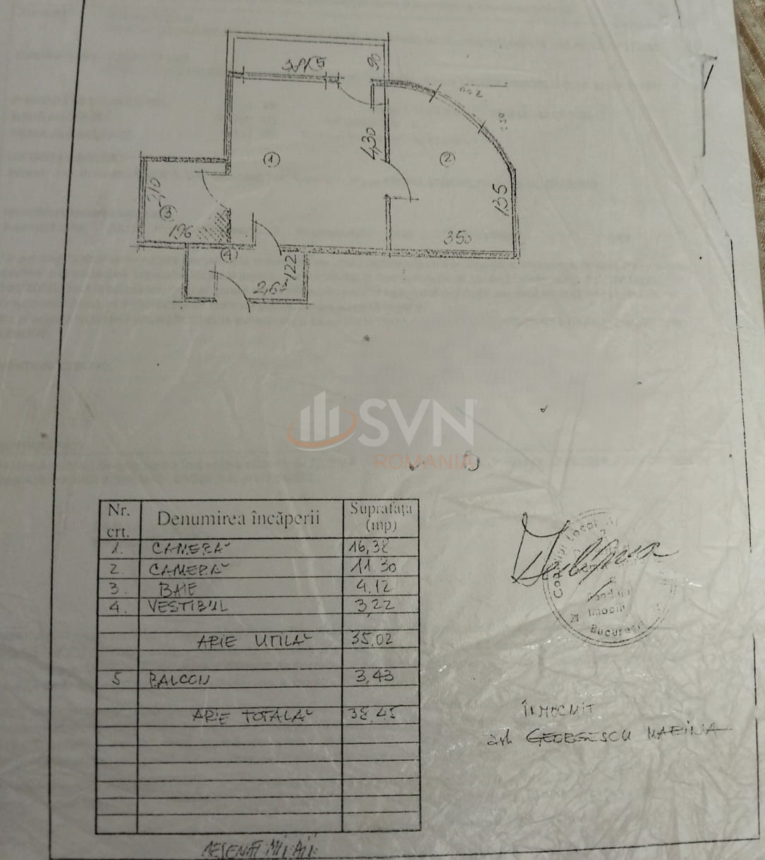 Apartament, 2 camere Bucuresti/Cismigiu