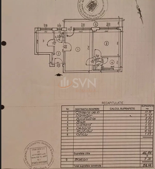 Apartament, 2 camere Bucuresti/1 Mai