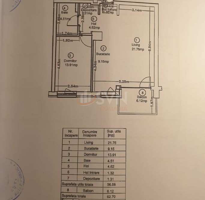 Apartament, 2 camere Bucuresti/Pipera