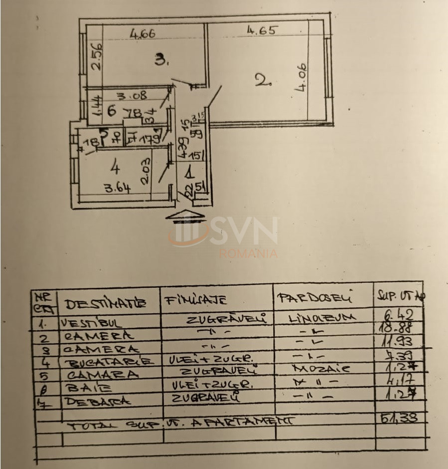Apartament, 2 camere Bucuresti/Aviatiei