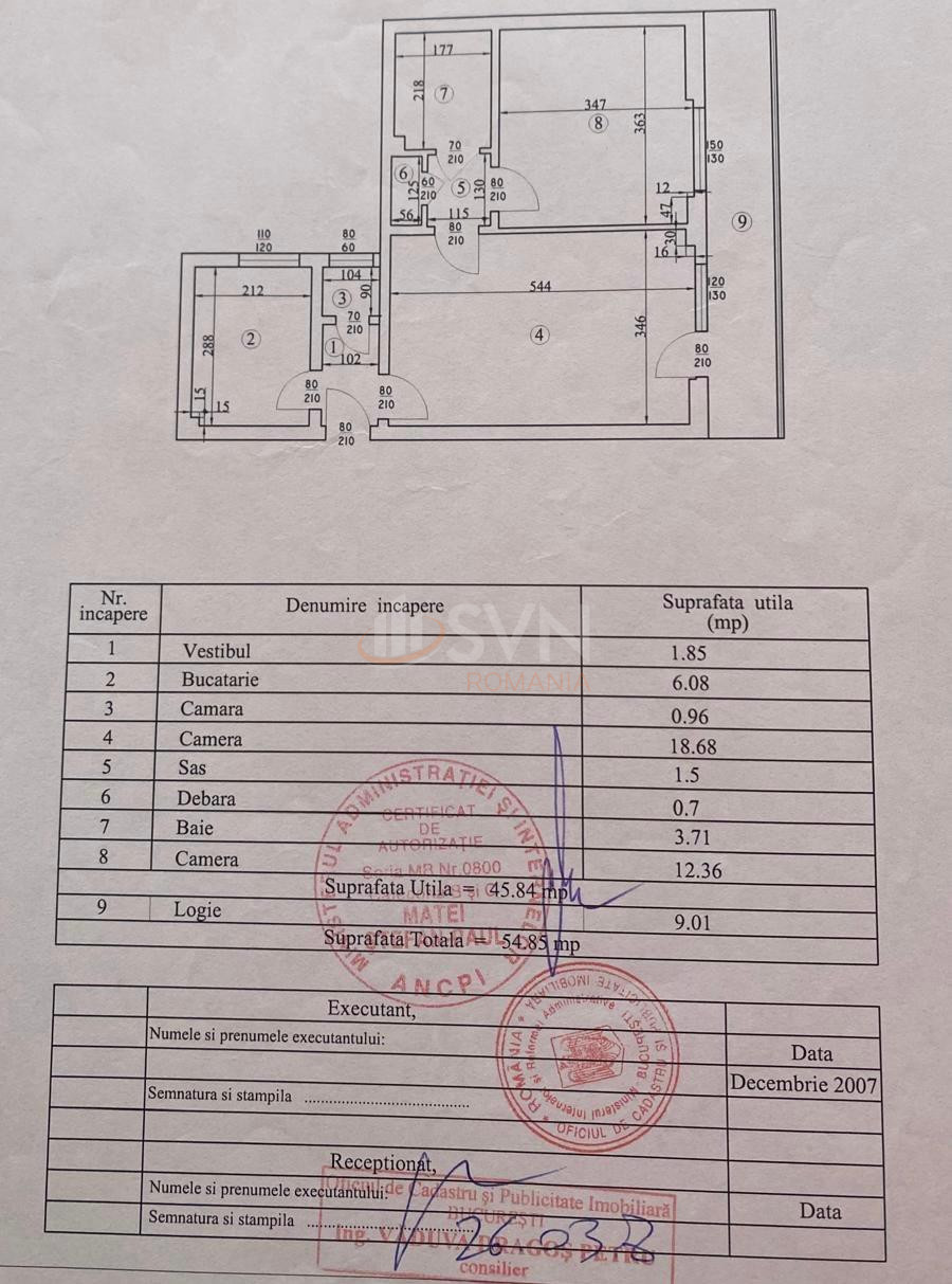 Apartament, 2 camere Bucuresti/Ferdinand