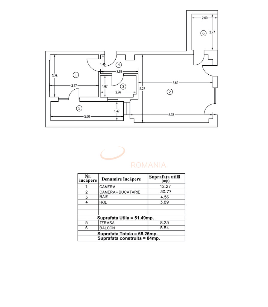 Apartament, 2 camere Bucuresti/Chitila