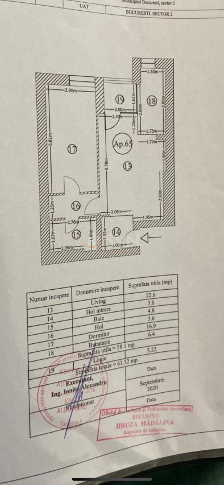 Apartament, 2 camere Bucuresti/Floreasca