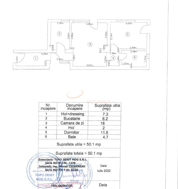Apartament, 2 camere Bucuresti/Viilor