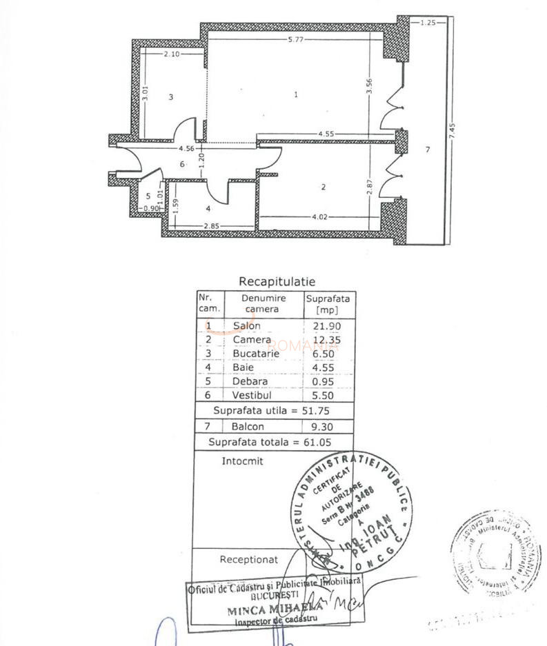Apartament, 2 camere Bucuresti/Basarabia