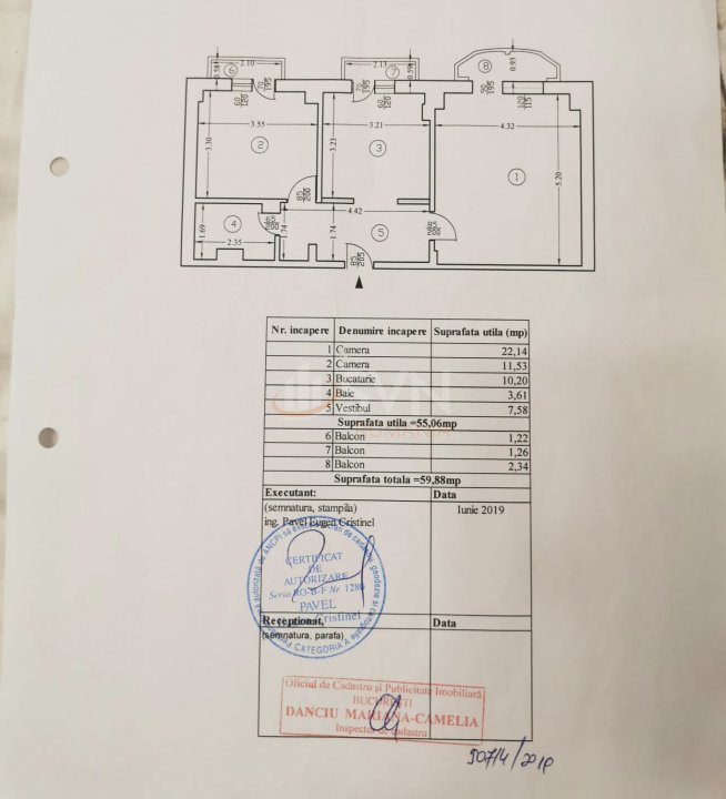 Apartament, 2 camere Bucuresti/Nerva Traian