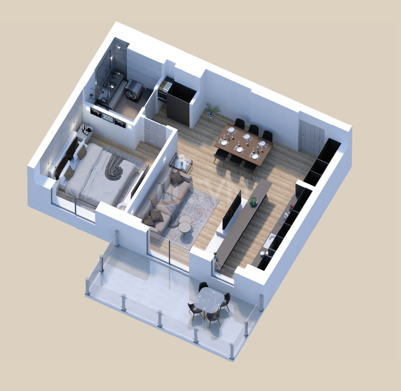 Apartament, 2 camere Bucuresti/Aviatiei