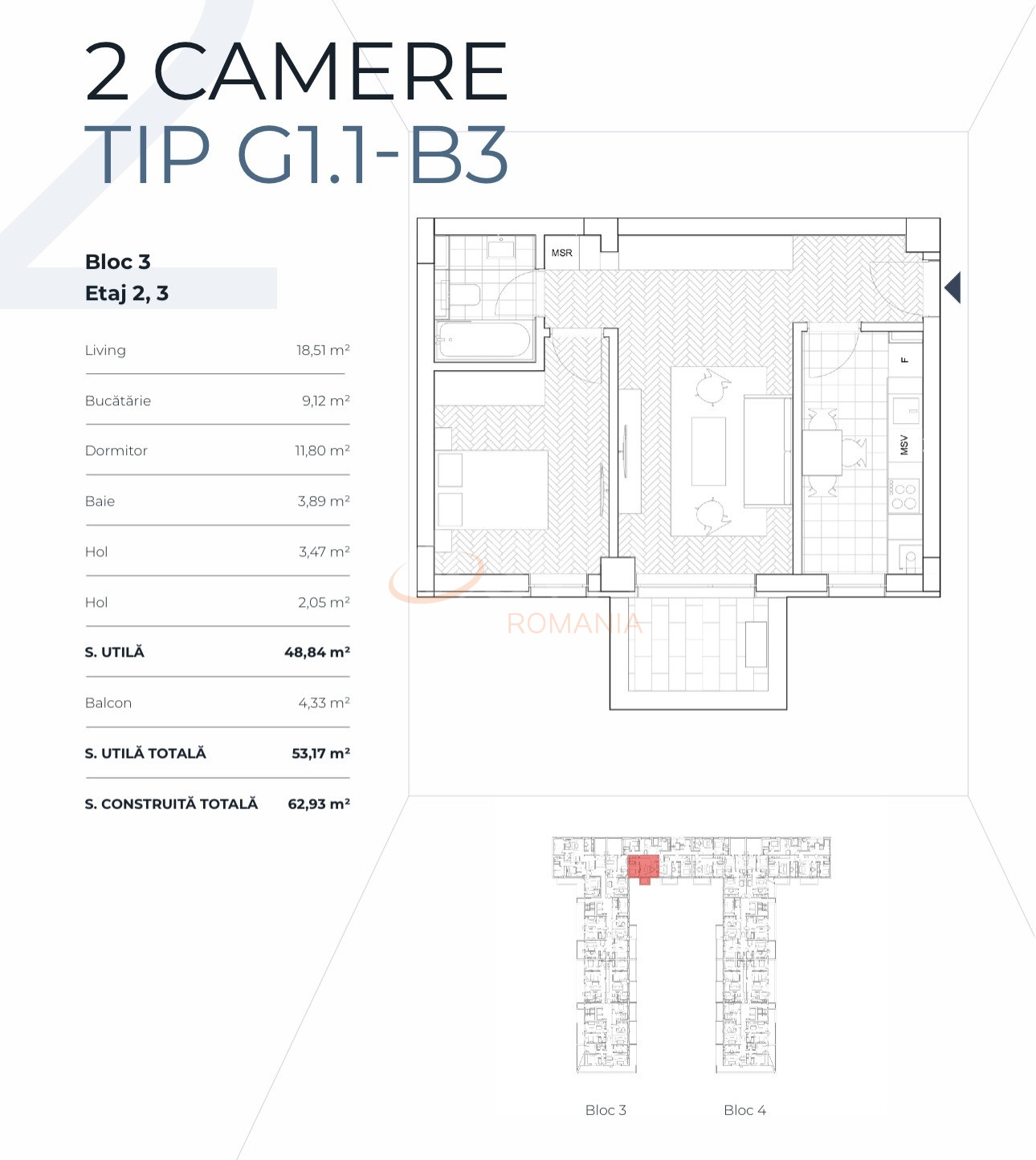 Apartament, 2 camere Bucuresti/Barbu Vacarescu