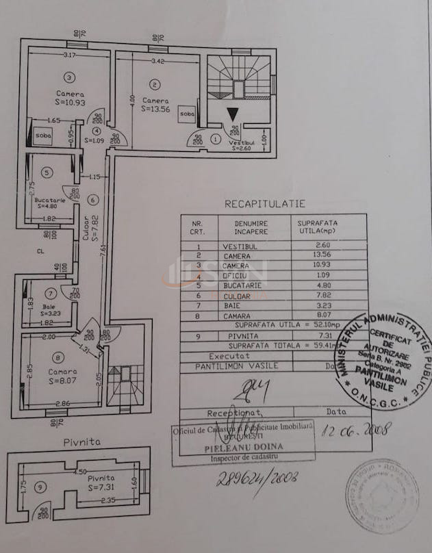 Apartament, 2 camere Bucuresti/Piata Victoriei