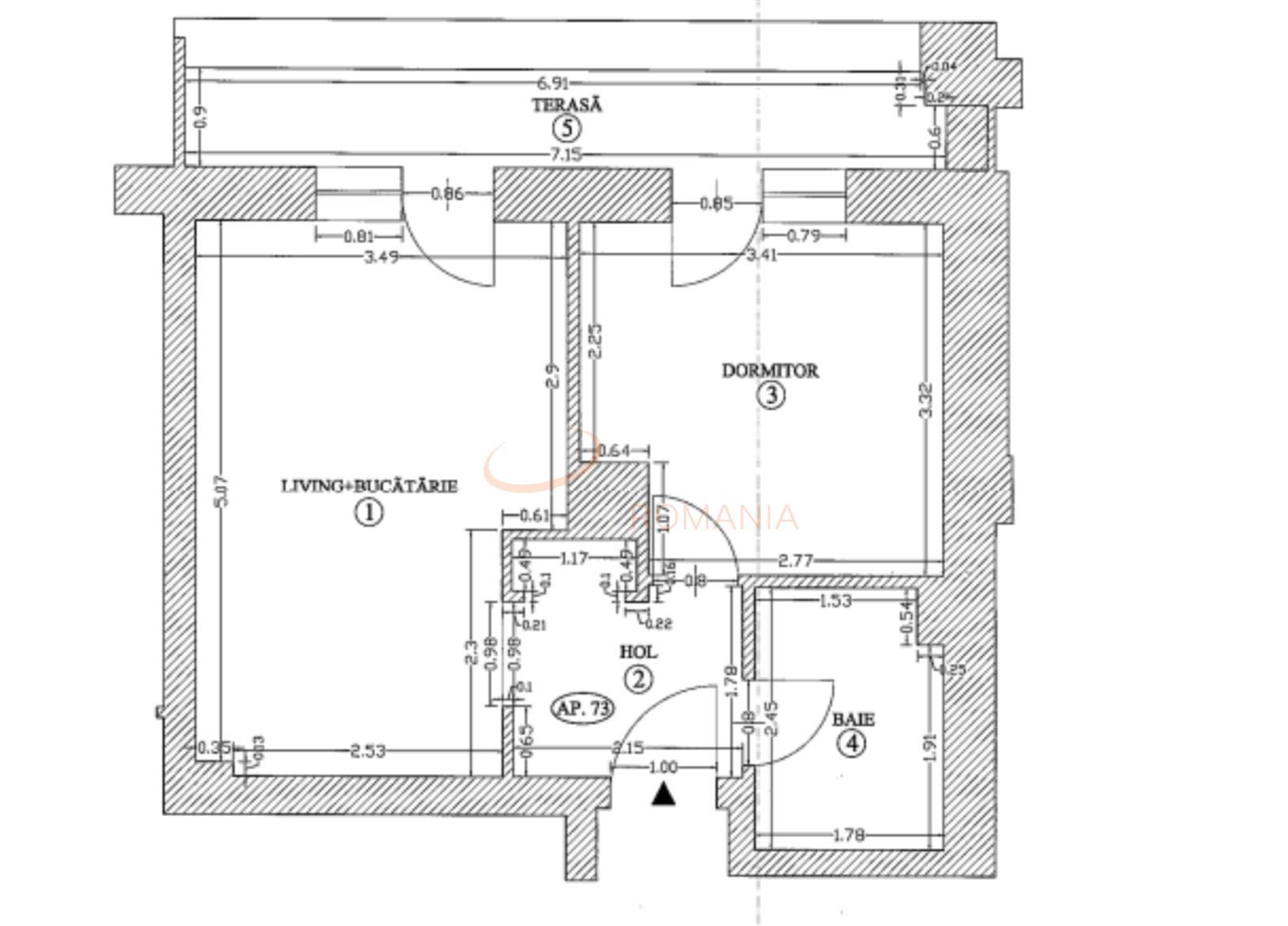 Apartament, 2 camere Bucuresti/Iancului