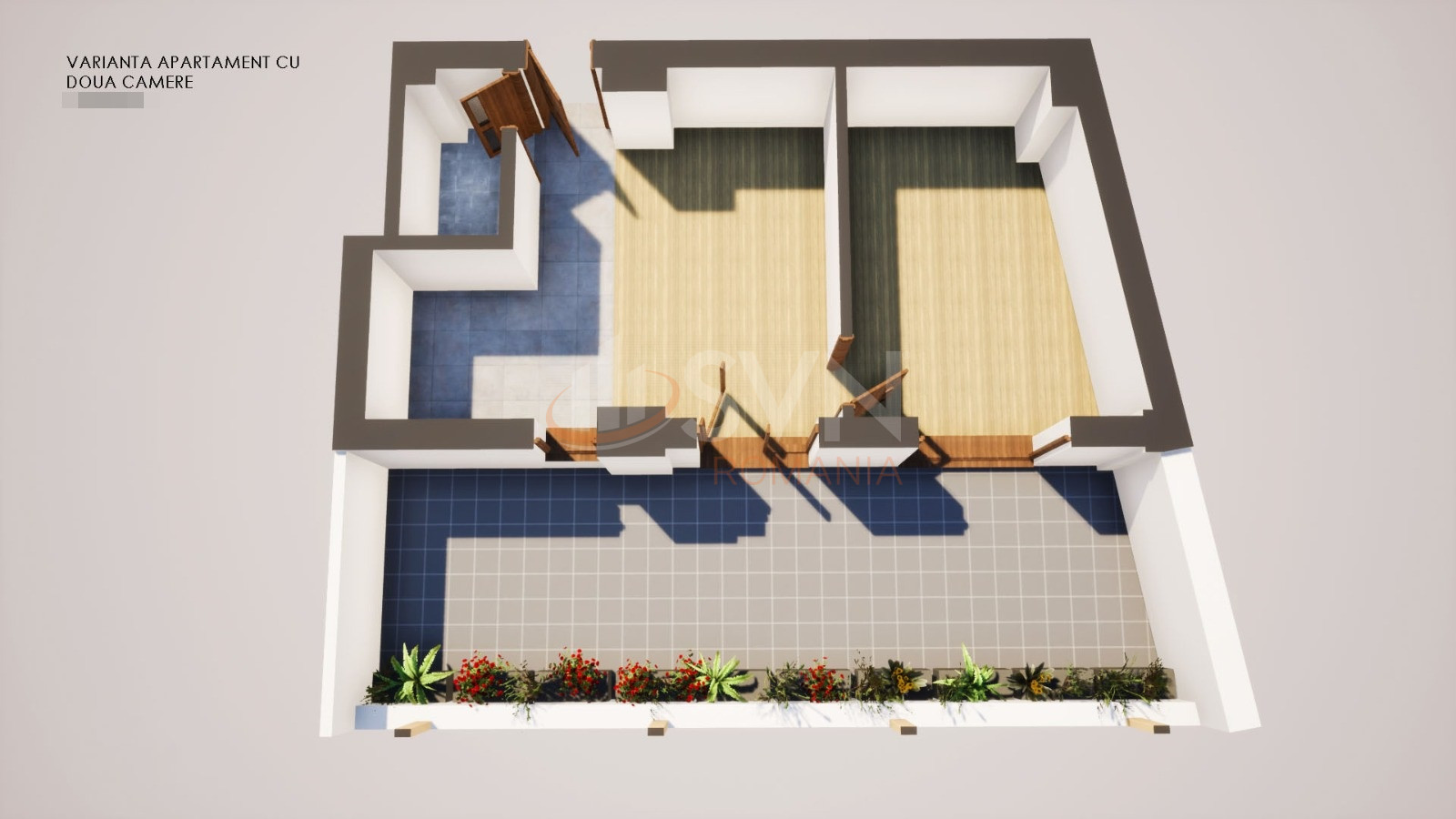 Apartament, 2 camere Bucuresti/Dacia