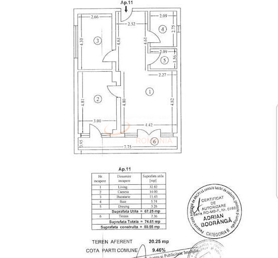 Apartament, 2 camere Bucuresti/Bucurestii Noi