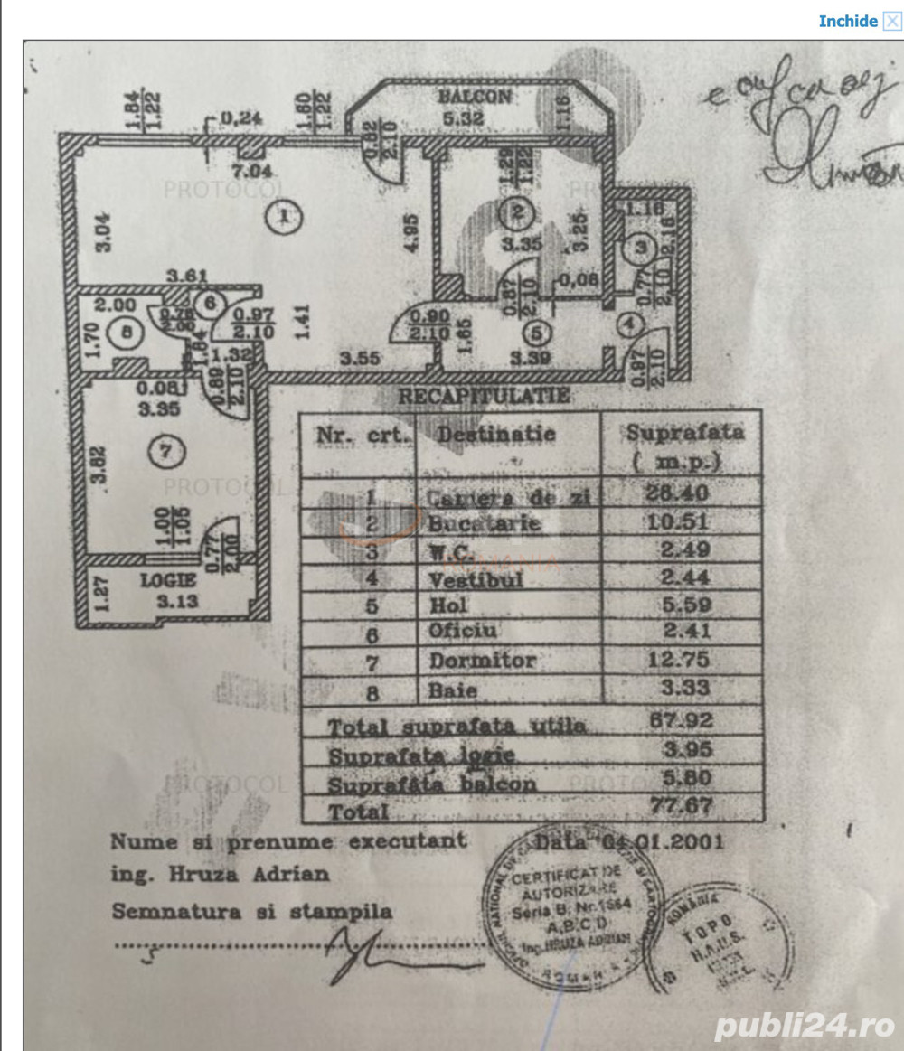 Apartament, 2 camere Bucuresti/Beller