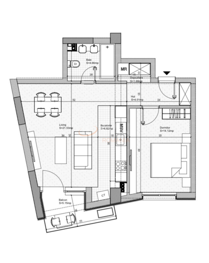 Apartament, 2 camere Bucuresti/Lacul Morii