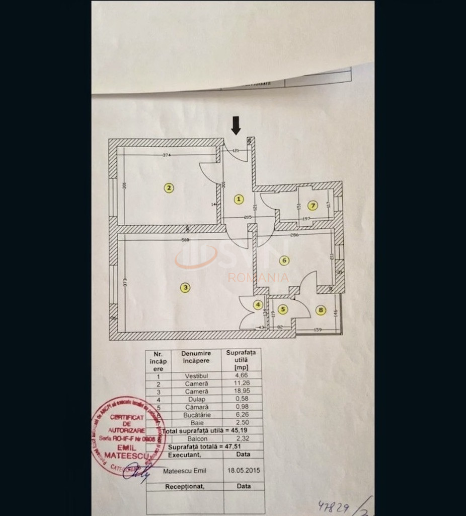 Apartament, 2 camere Bucuresti/Primaverii