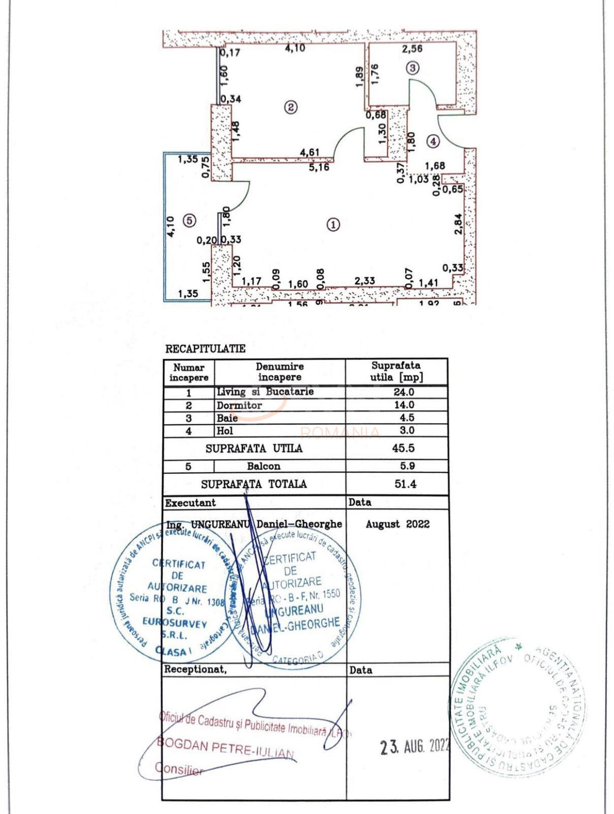 Apartament, 2 camere Bucuresti/Pipera
