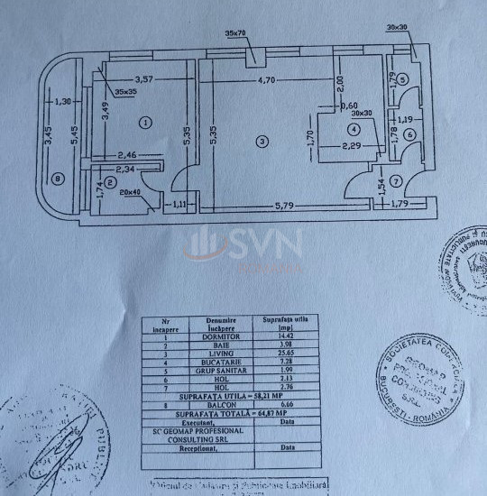 Apartament, 2 camere Bucuresti/Piata Presei Libere