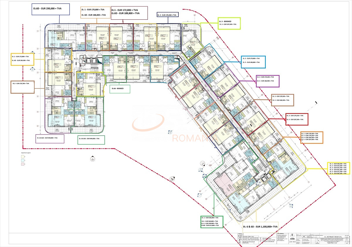 Apartament, 2 camere Bucuresti/Barbu Vacarescu