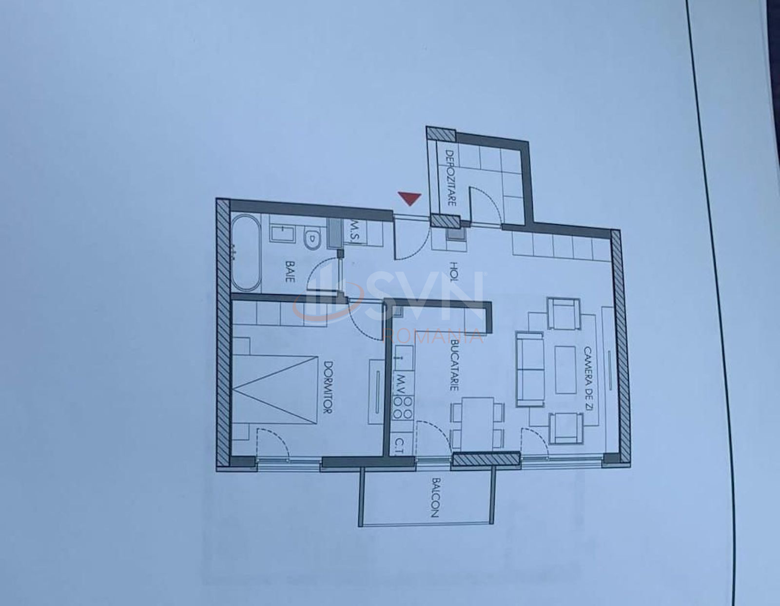 Apartament, 2 camere Bucuresti/Bucurestii Noi