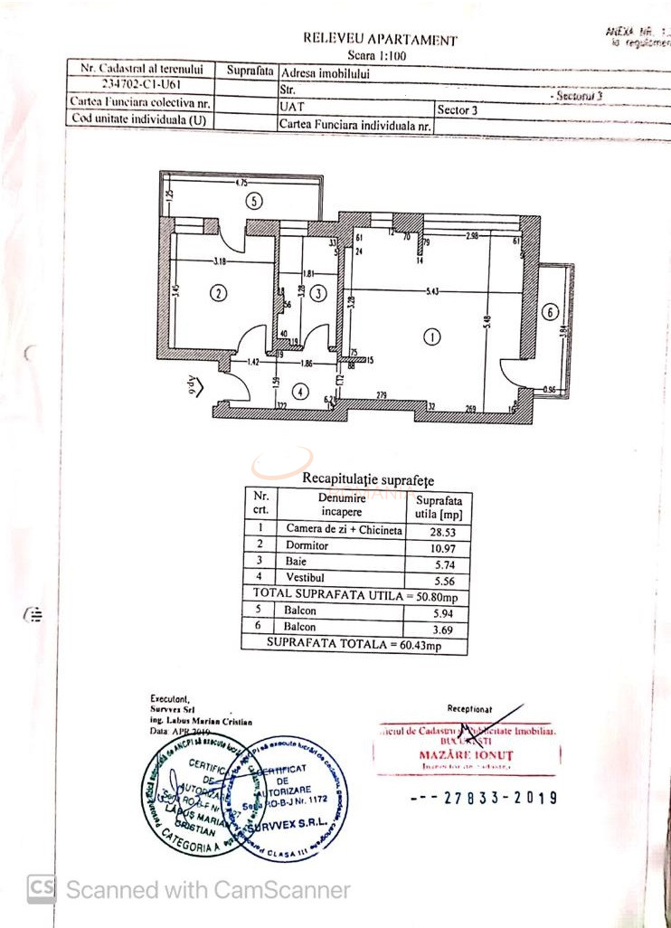 Apartament, 2 camere Bucuresti/Titan