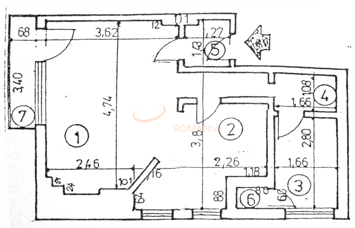 Apartament, 2 camere Bucuresti/Cismigiu