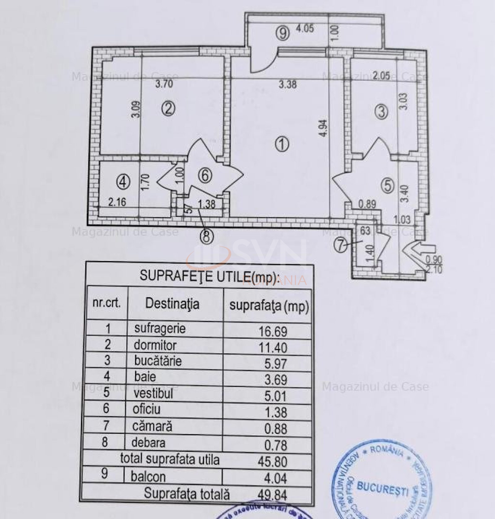 Apartament, 2 camere Bucuresti/Domenii