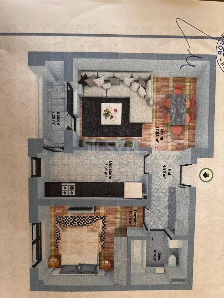 Apartament, 2 camere Bucuresti/Pacii