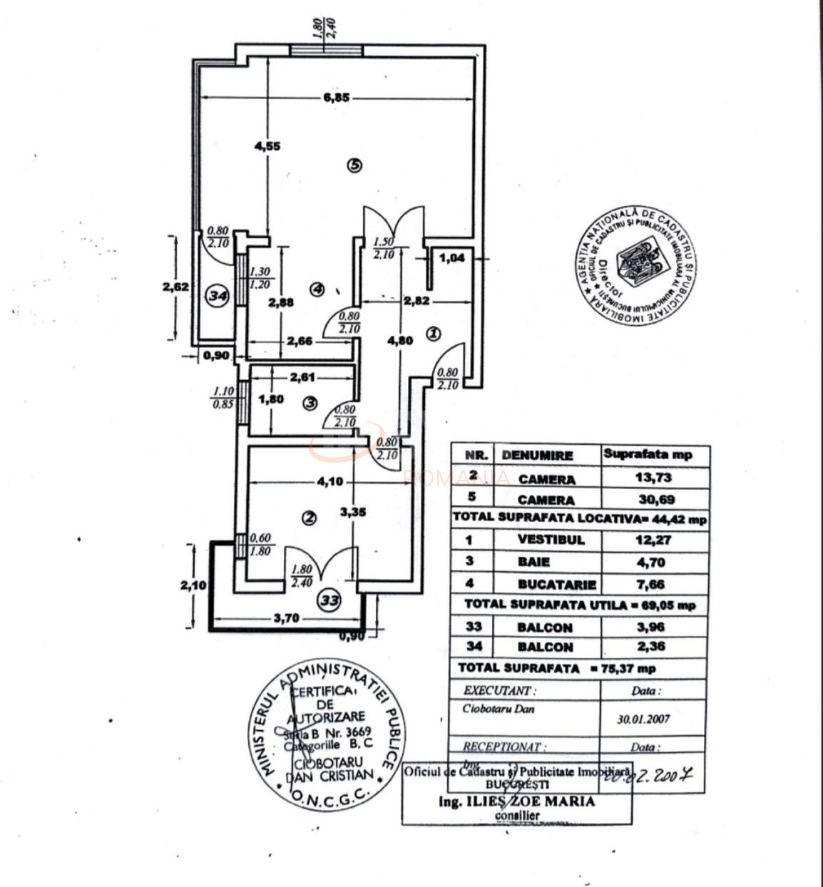 Apartament, 2 camere Bucuresti/Virtutii