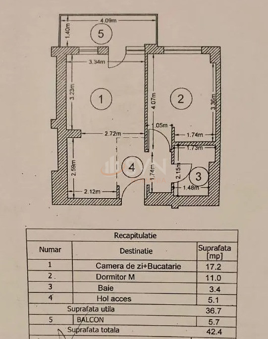 Apartament, 2 camere Bucuresti/Floreasca