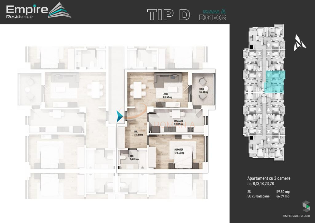 Apartament, 2 camere Bucuresti/Theodor Pallady