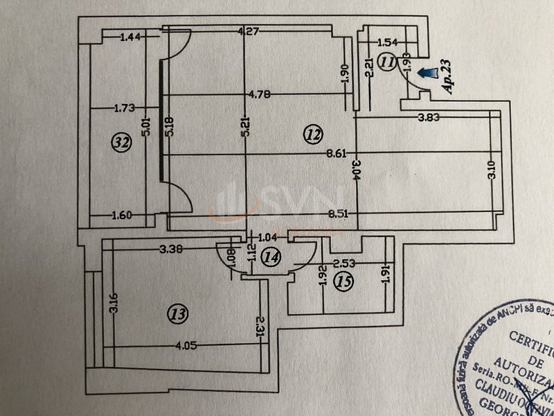Apartament, 2 camere Bucuresti/Floreasca