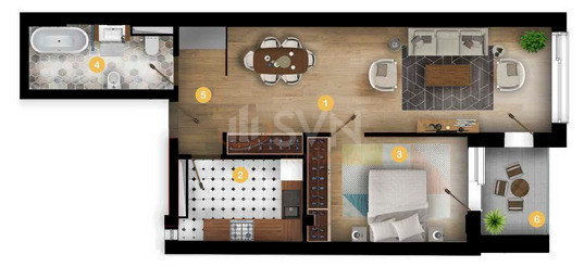 Apartament, 2 camere Bucuresti/13 Septembrie