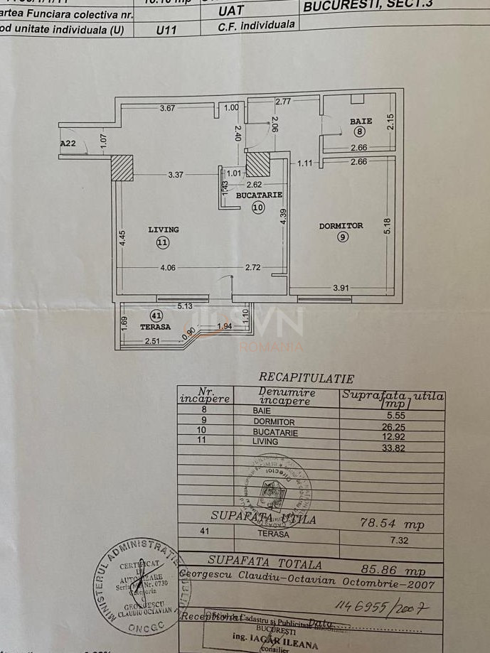 Apartament, 2 camere Bucuresti/Piata Alba Iulia