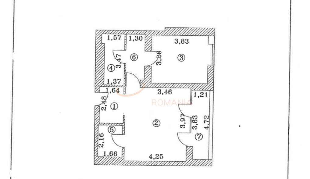 Apartament, 2 camere Bucuresti/Herastrau