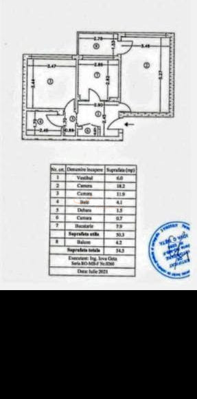 Apartament, 2 camere Bucuresti/Aviatiei